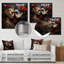 Roses, jour des morts, Portrait mexicain I - art mural mexicain en métal-440439171