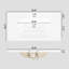 Meuble-lavabo de salle de bain 35,6 po Mid-Century-1755777766