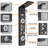 44.48'' Shower Panel with Fixed Shower Head