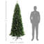 Arbre de Noël artificiel de 7,5 pi avec 1075 branches