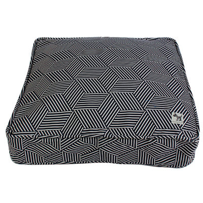Vonda Geometric Cotton Pet Bed