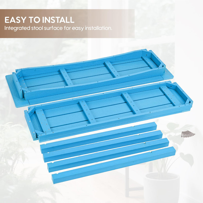 Console d'extérieur résistante aux intempéries, Bleu