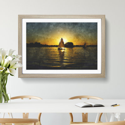 Sailing Boat Vol.4 - Picture Frame Graphic Art
