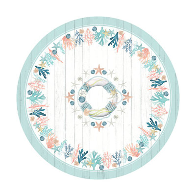 Coastal Reef Round Tablecloth