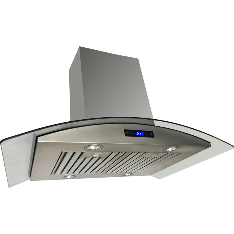 Hotte de cuisinière îlot de 36" 600 cfm