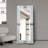 Floor Mirror 72" Rectangular With 3 Color LED changing light
