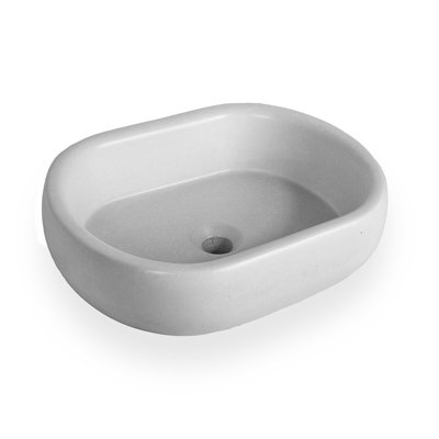 Newterra Handmade Oval Vessel Bathroom Sink