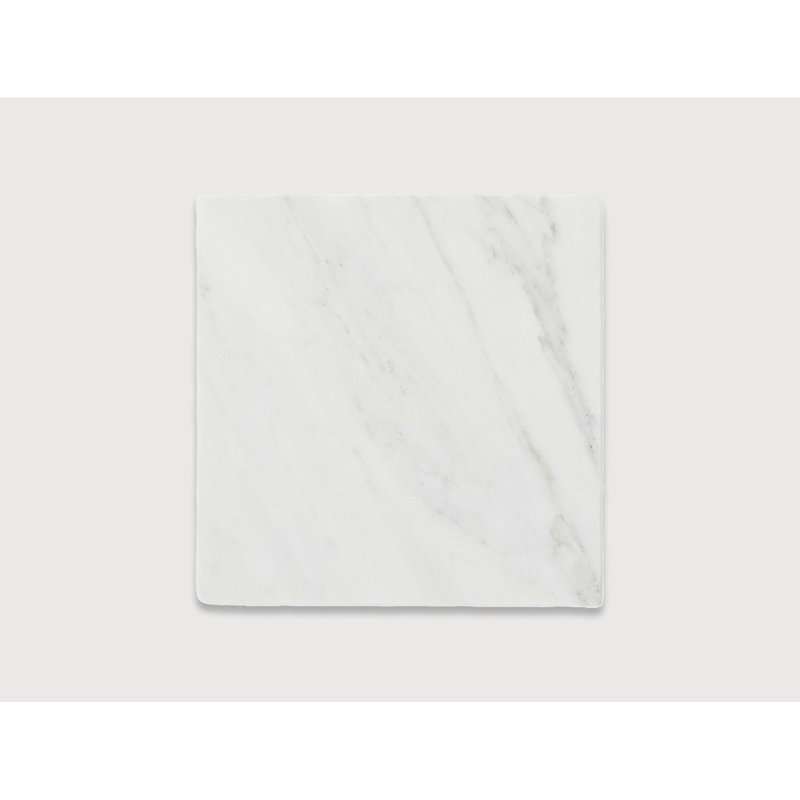 Marbre vieilli 8 po x 8 po, Chablis