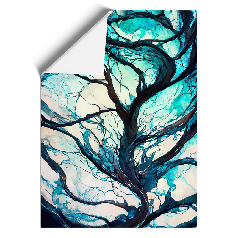 Branches of a Tree Abstract No.2 - Wall Art, Paper, 29.7cm H x 21cm W, No Matte