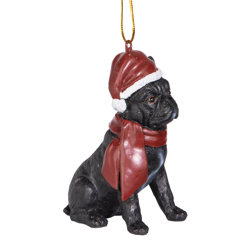 French Bulldog Dog Holiday Ornament