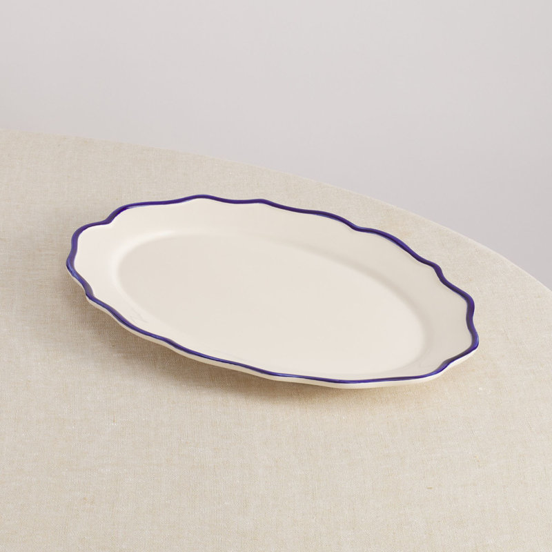 Jane Handpainted Oval Platter