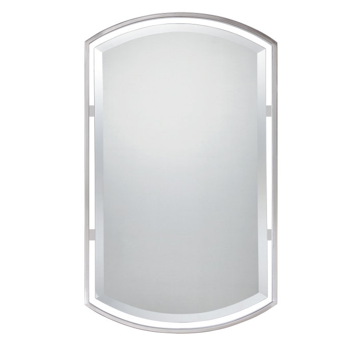 Metal Curved Wall Mirror