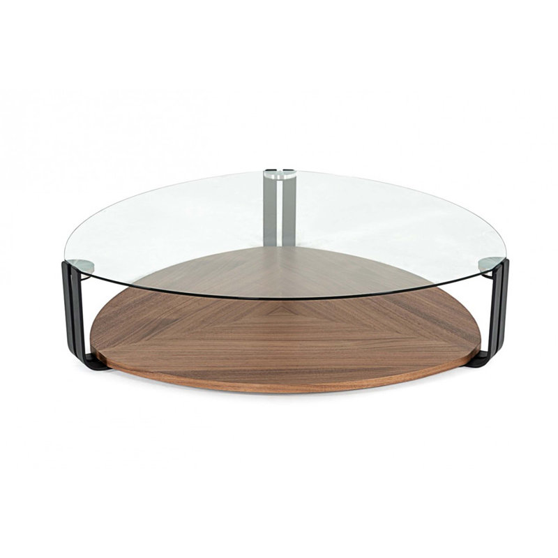 Bucholz Glass Top Coffee Table