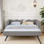 Lit de jour avec lit gigogne simple sans sommier, avec port USB et adorable forme de vague-1763544192