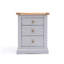 Milian 45cm W Solid + Manufactured Wood Bedside Table-656465499