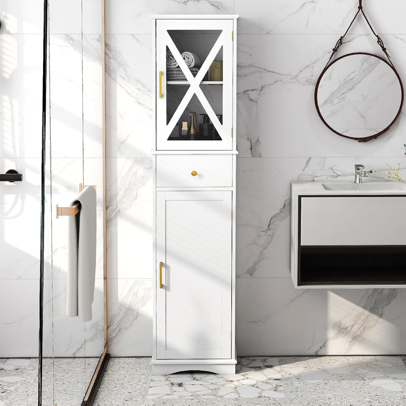 MDF Freestanding Bathroom Cabinet