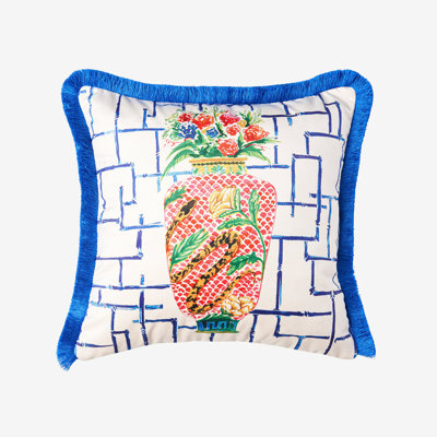 Geometric Square Cushion Cover