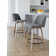 Brodin Swivel Upholstered Counter Stool