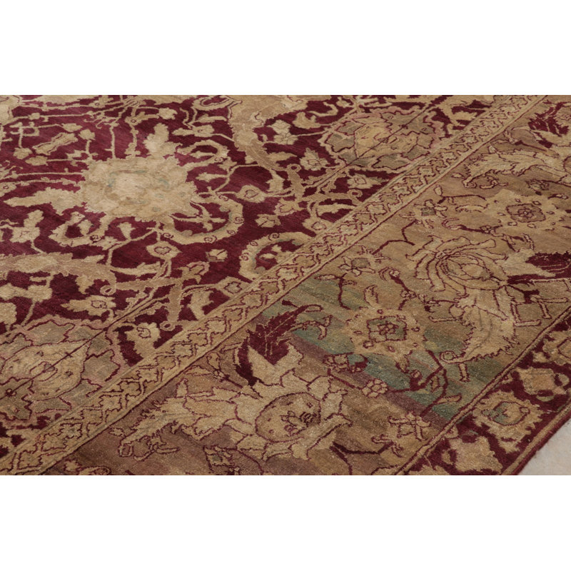 Antique One-of-a-Kind 21' X 27' Hand Knotted Area Rug