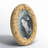 Linnea Brown Oval Single Picture Frame
