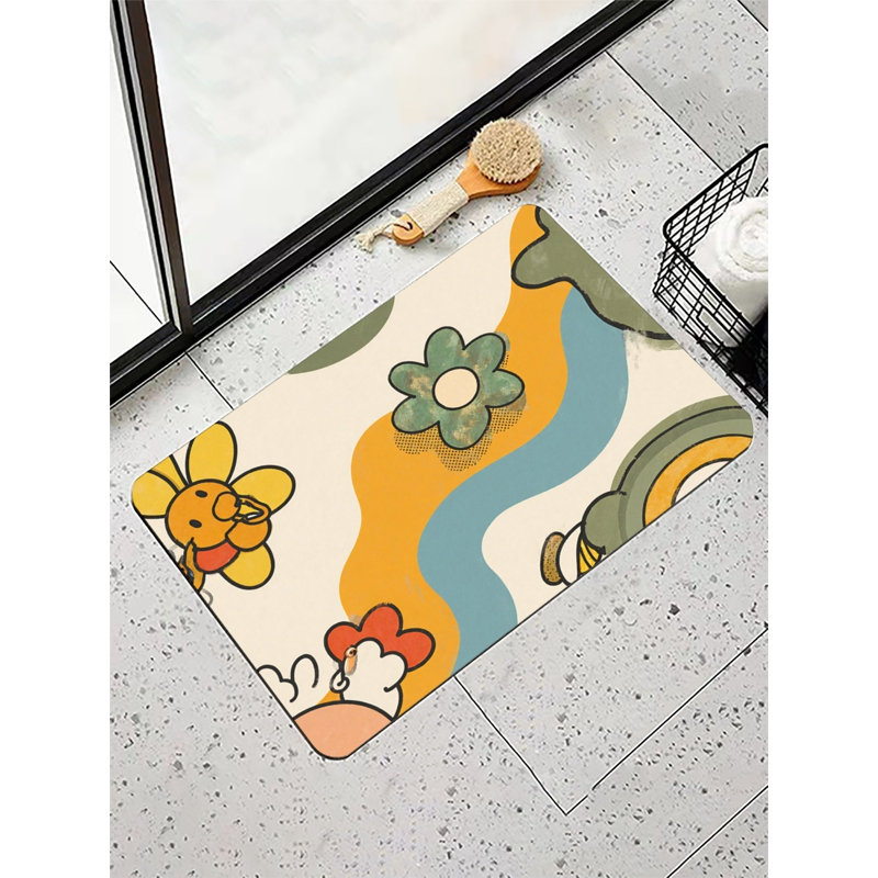 Tapis de bain Playful Floral