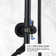 Rainfall Shower and Handheld Shower Combo with Slide Bar