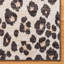 Tapis rayé Lennie brun, doré, ivoire et moderne à imprimé animal léopard, velours plat pour le salon et la chambre à coucher - Lennie, chemin de table 2x6-102344670
