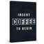 Insert Coffee - Wrapped Canvas Print-216119257