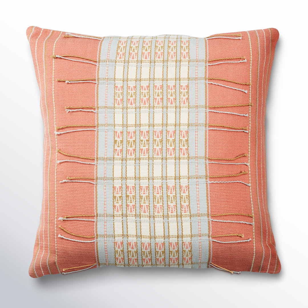 Sharlene Tribal Square Cotton Pillow Cover Joss & Main