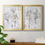 «Spring Wildflowers I», ensemble de 2 peintures sur toile encadrées-1846614216-1846614223