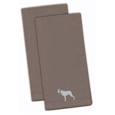Cotton Embroidered Tea Towel Kitchen Towel