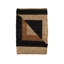 Rectangle Geometric Hand Woven Flatweave Hemp Area Rug in Black/Brown-1349959522