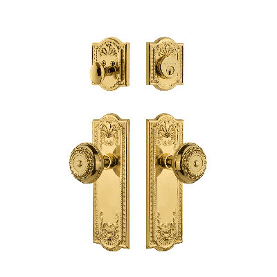 Nostalgic Warehouse Meadows Entry Set with Meadows Knob