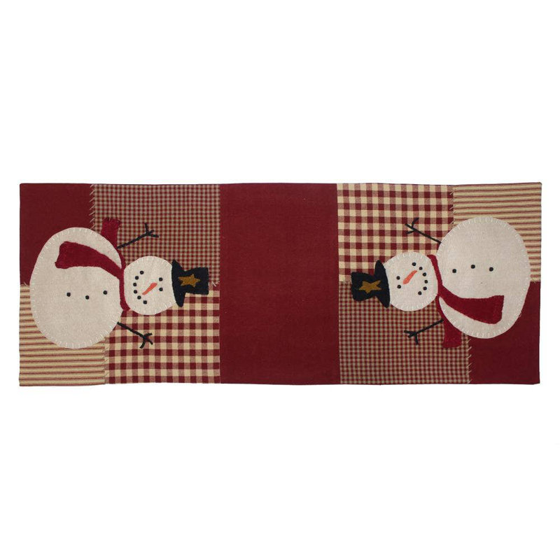 C Snowberry Table Runner
