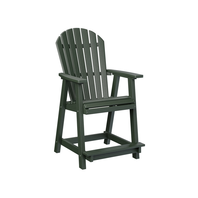 Chaise de comptoir Berlin, Vert, 22.5"