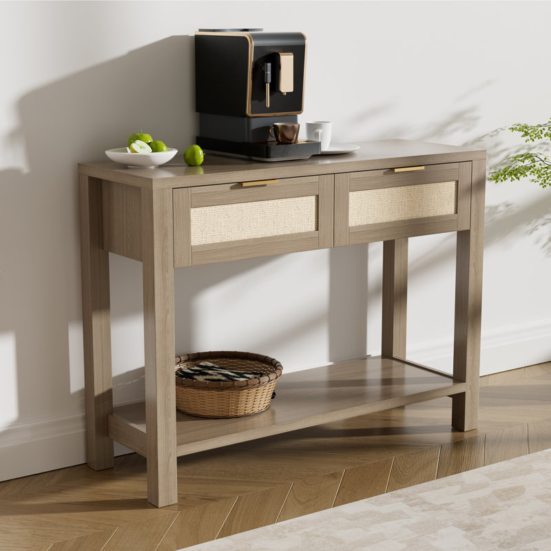  39.4'' Console Table, Cherry