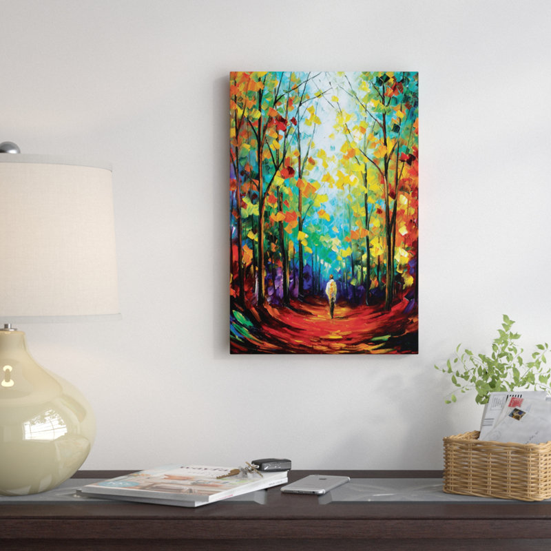 «Morning Mood», reproduction d'art sur toile tendue, H 18 po x l 12 po x P 1,5 po