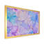 «Pink and Blue Ink Clouds IV», reproduction d'art sur toile moderne-67239287-67239292