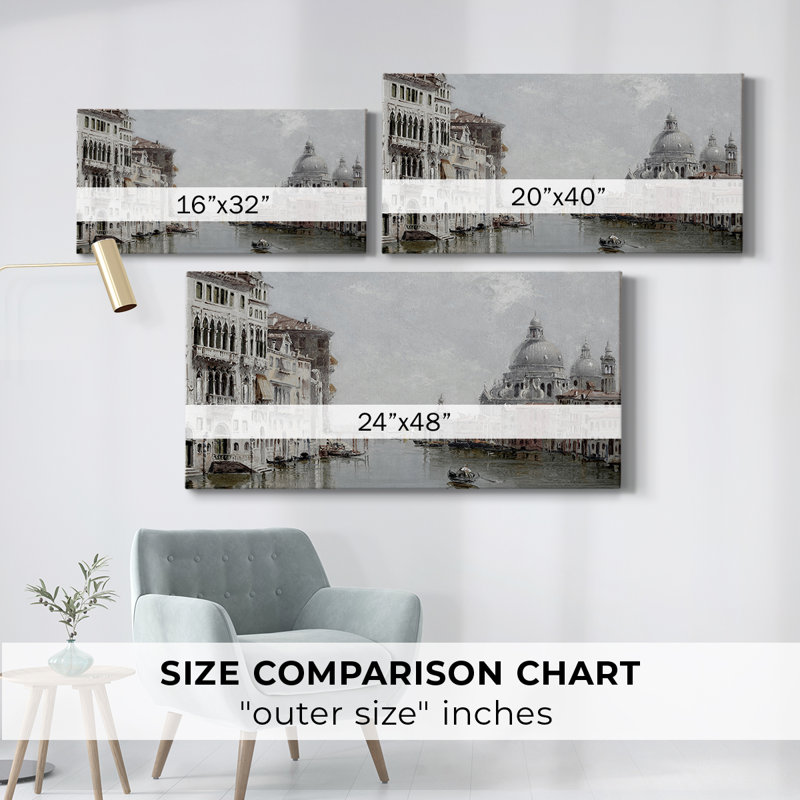 Landscape Series-DCLXXXVI- Gallery Wrapped Canvas -Ready to Hang, 16" H x 32" W