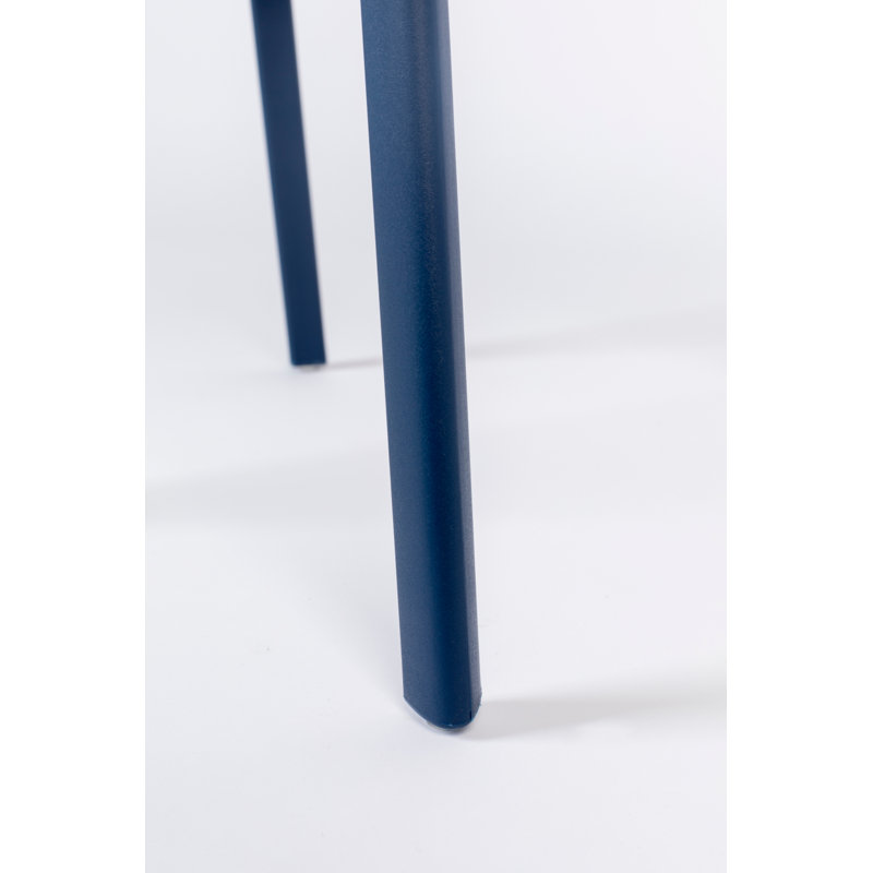 Outdoor Dining Side Chair, Blue