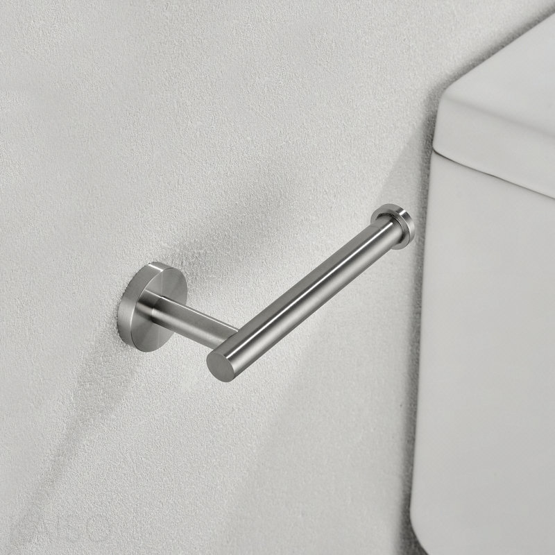 Ensemble de support à serviettes 5 pièces, Nickel brossé