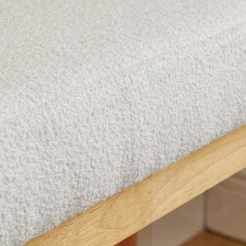 Banc à langer avec siège rembourré