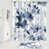 Bleu / blanc floral 4