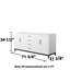 71.75'' W Double Bathroom Vanity Base-619483799