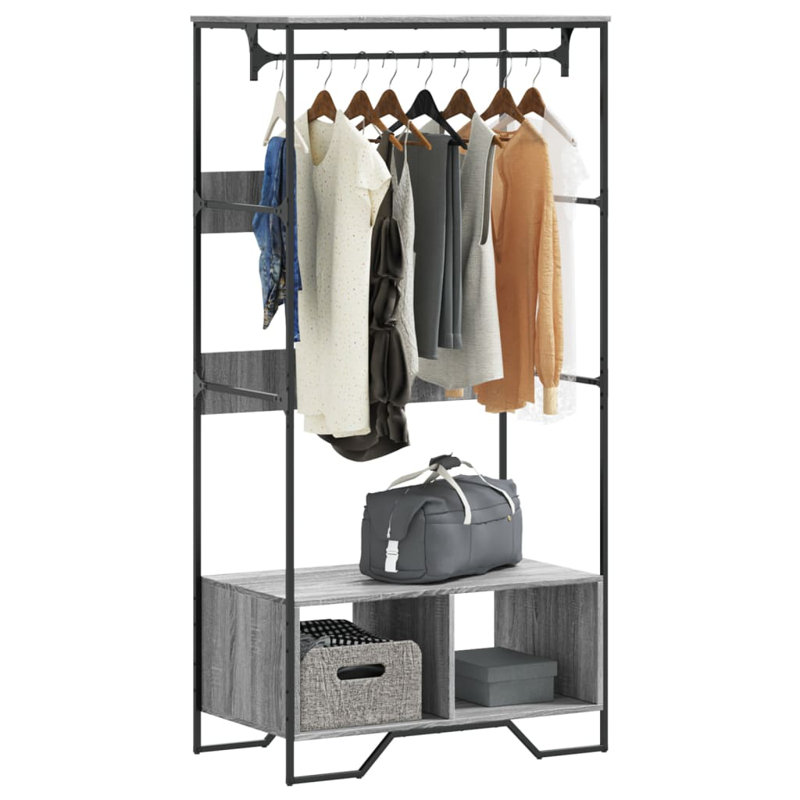 Amaty Wardrobe, Grey Sonoma