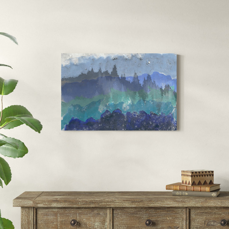 Sentier des Appalaches II, H 20 po x l 30 po x P 1,25 po