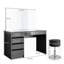 Janmarie Dressing Table with Mirror