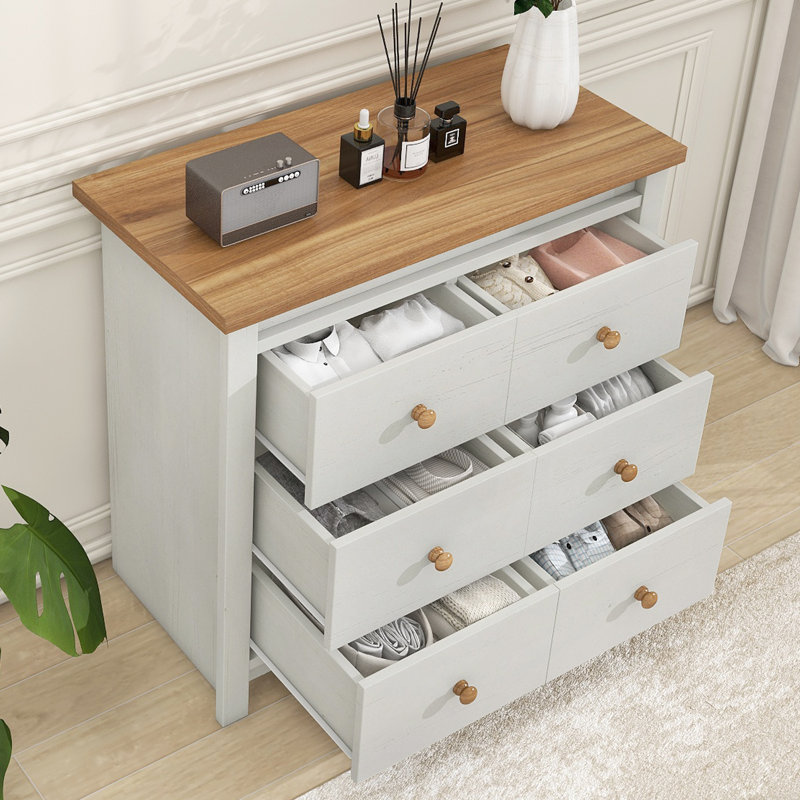 Commode 6 tiroirs Jorddy Farmhouse