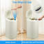 Poubelle de cuisine 8 gallons avec couvercle, capteur de mouvement automatique sans contact, beige