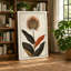 Golden Study Botanical 1 Piece Wrapped Canvas Wall Art-1779216281-1779216287